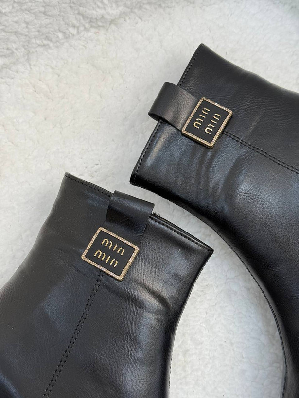 نیمبوت پاشنه دار miu miu